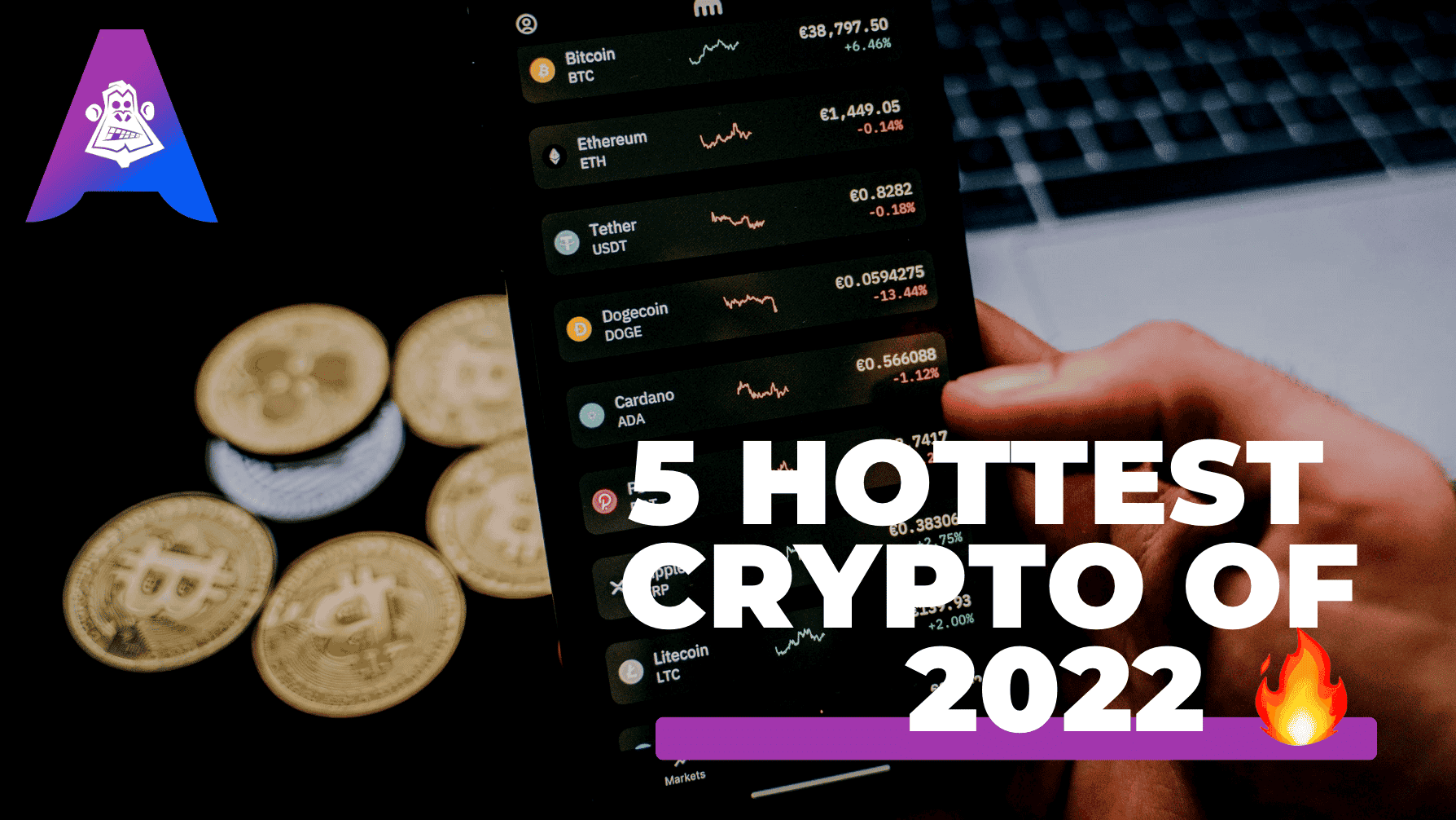 Five Hottest cryptocurrencies of 2022 🔥 | Appelink